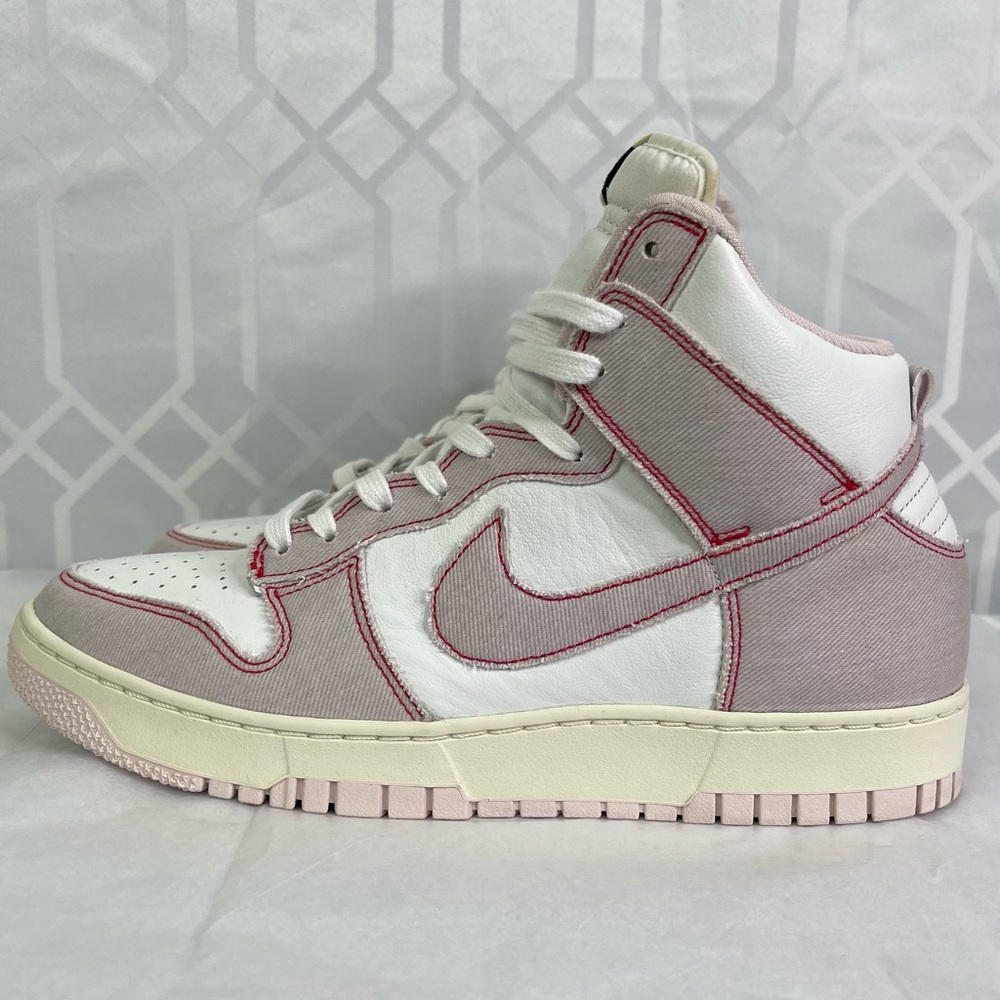 Nike Dunk High 1985 Barely Rose Denim High-Top Sneakers Size 11